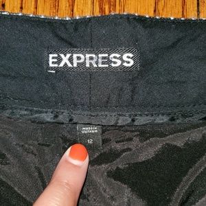 Express Shorts - Silver and Black shorts Express Shorts - Silver and Black shorts